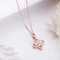 Stellar Starlight 925 Sterling Silver Rose gold Plated Necklace