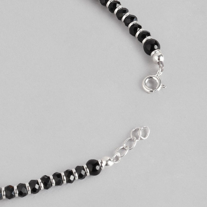 Stylish Evil Eye 925 Sterling Silver Anklet