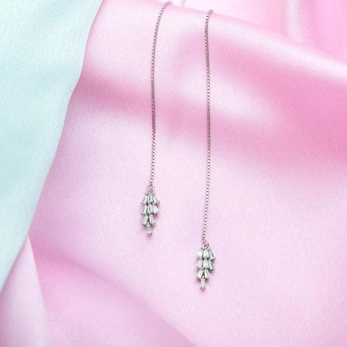Sui Dhaga 925 Silver Earrings