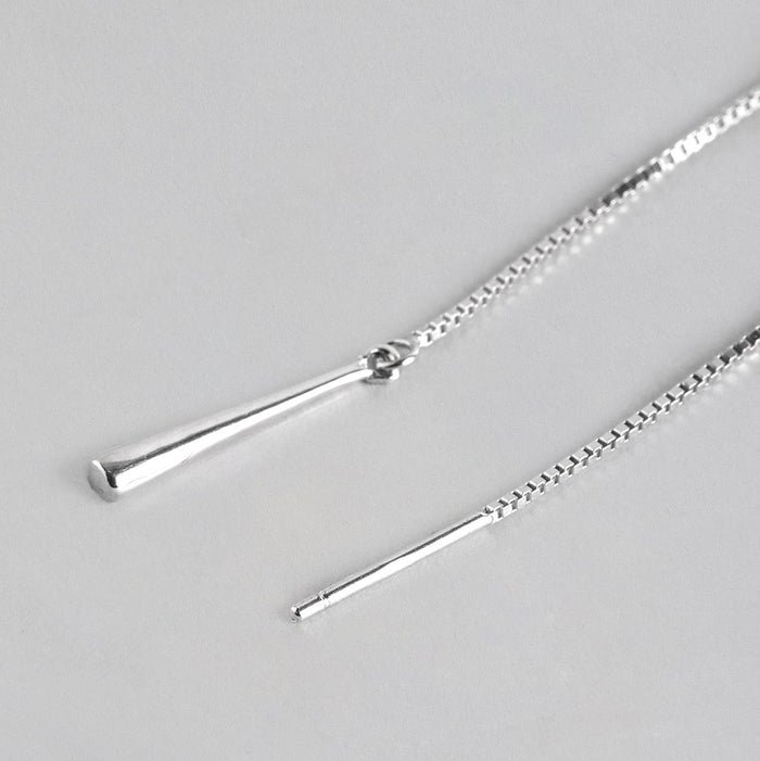 Sui Dhaga Rhodium Plated 925 Sterling Silver Earrings Combo