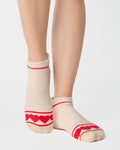 Sweetheart Full Foot Grip Sock