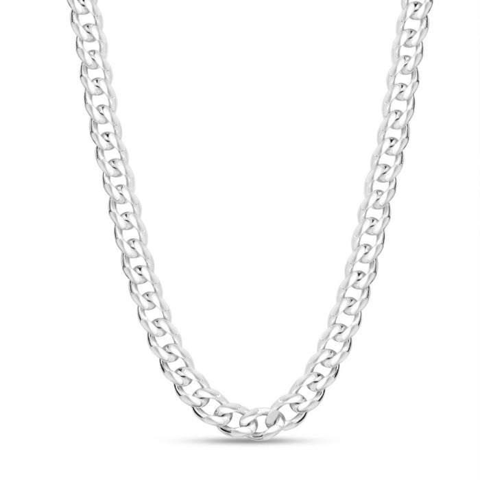 The Classic Silver-Plated Linkage 925 Sterling Silver Chain for Him