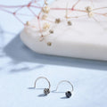 The Dark Duo 925 Silver Nose Pin Set