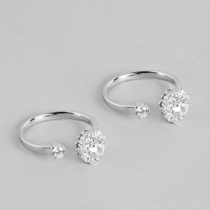 The Rotating 925 Silver Ring Combo (Adjustable)