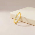 The Silent Promise Gold Plated 925 Silver Women Ring (Adjustable)