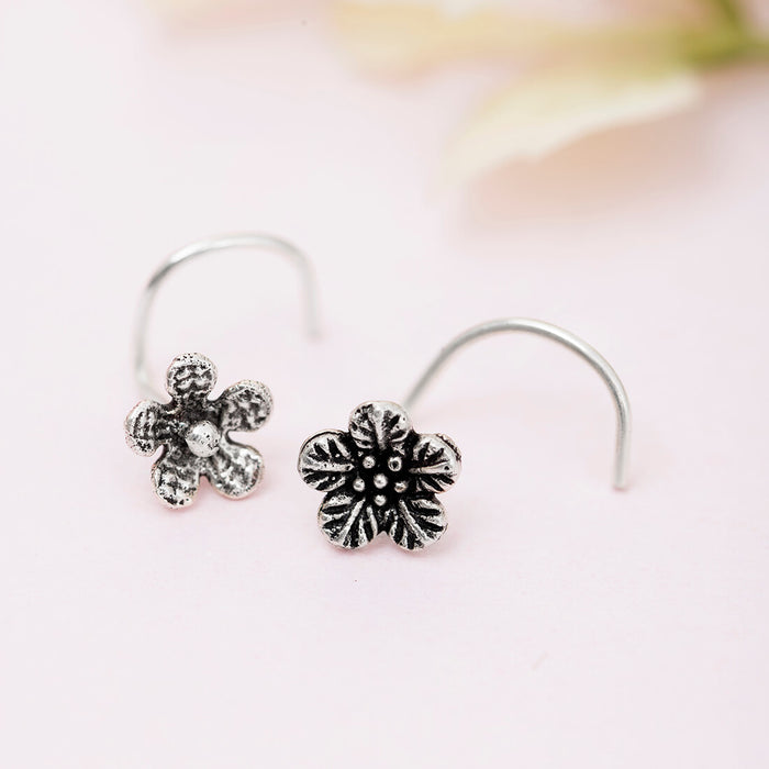 The Star 925 Silver Nose Pin Set