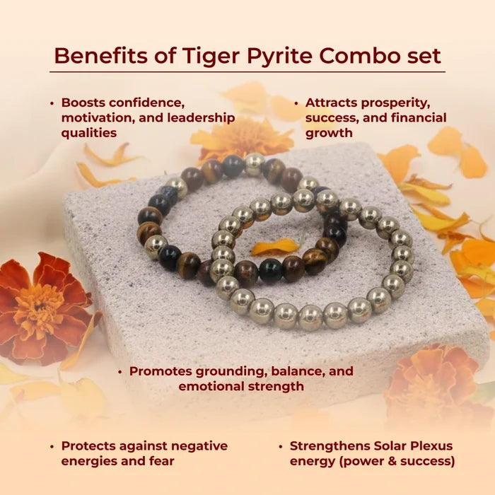 Tiger Pyrite Combo set - view 2