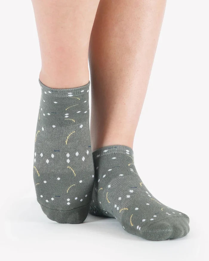 Tiktok Full Foot Grip Sock Olive
