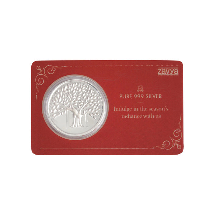Timeless Banyan Tree 999 Fine Silver Coin- 10 gm
