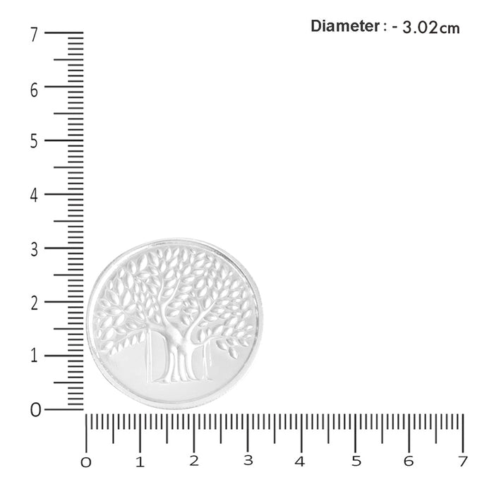 Timeless Banyan Tree 999 Fine Silver Coin- 10 gm