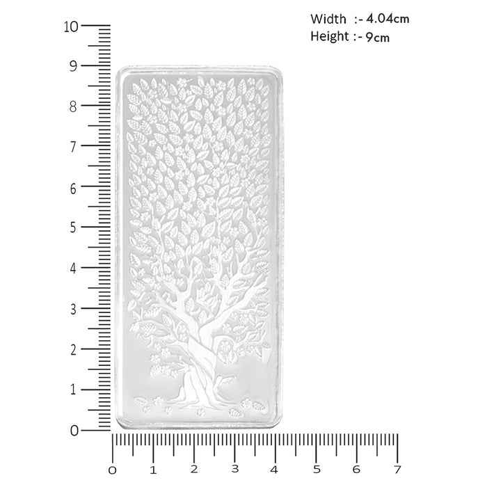Timeless Banyan Tree 999 Fine Silver Coin- 100 gm