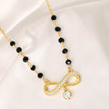 Timeless Infinity Gold Plated 925 Silver Mangalsutra