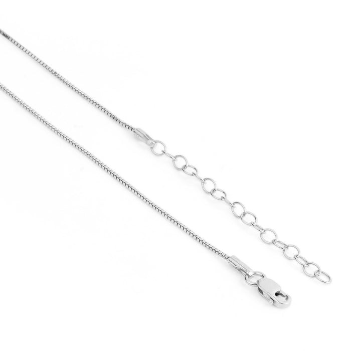Timeless Pearl Flower Rhodium Plated 925 Sterling Silver Necklace