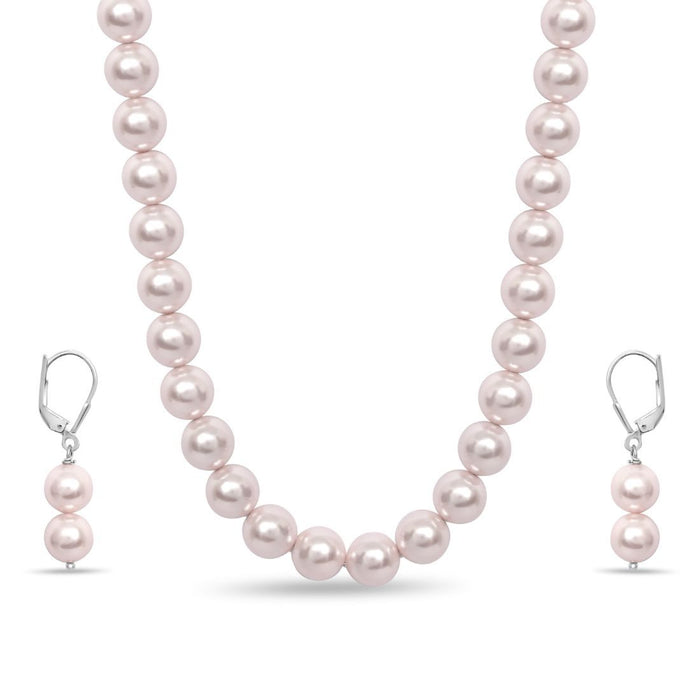 Timeless Radiance Rhodium-Plated 925 Sterling Silver Jewelry Sets
