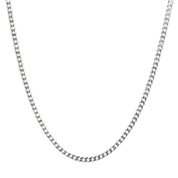 Timeless Silver Linkage 925 Sterling Silver Silver-Plated Chain for Him