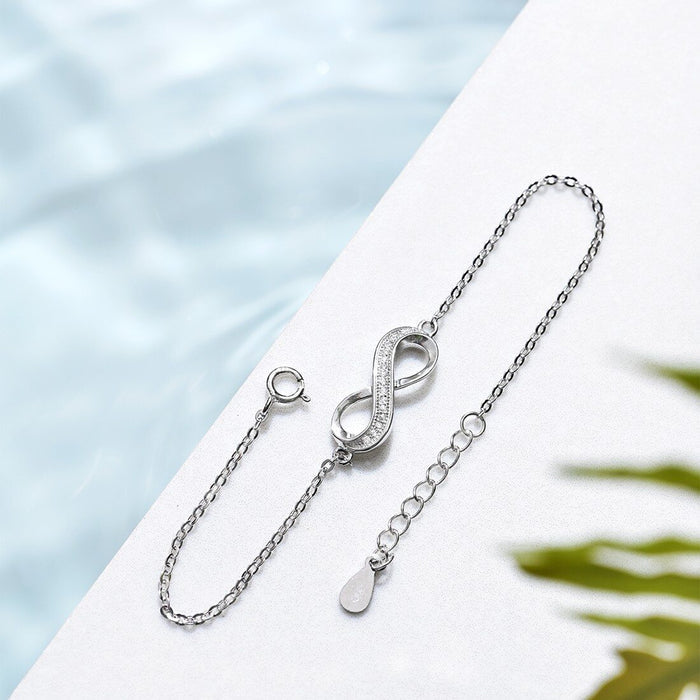 925 Sterling Silver To Infinity and Beyond 925 Silver Bracelet for Women – Zavya