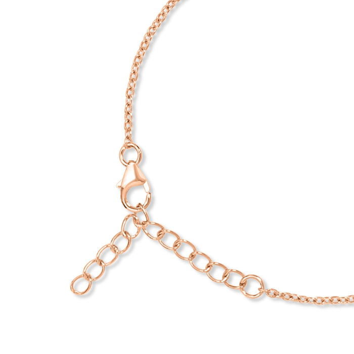 To Infinity and Beyond Rose Gold 925 Silver Bracelet