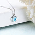 Toss the Evil 925 Silver Necklace