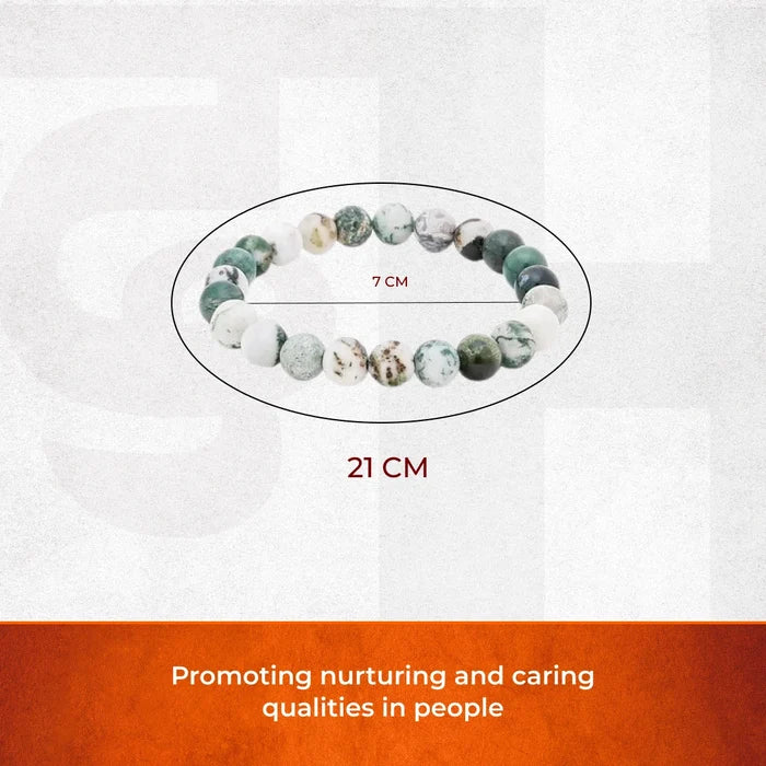 Tree Agate Stone Bracelet - view 4
