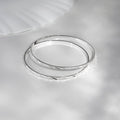 Trendy & Minimal 925 Sterling Silver Bangles