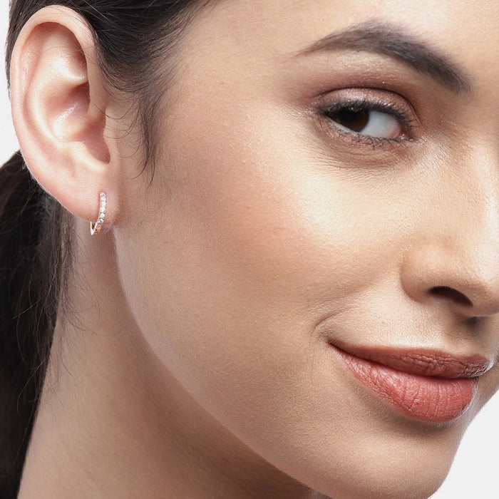 Triple-CZ 925 Sterling Silver Earring Combo
