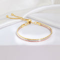 Triple Tone Glamour 925 Sterling Silver Chain Bracelet