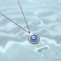 Turkish Evil Eye 925 Silver Necklace