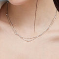 Twin Rivers Pearl Silver 925 Silver Necklace