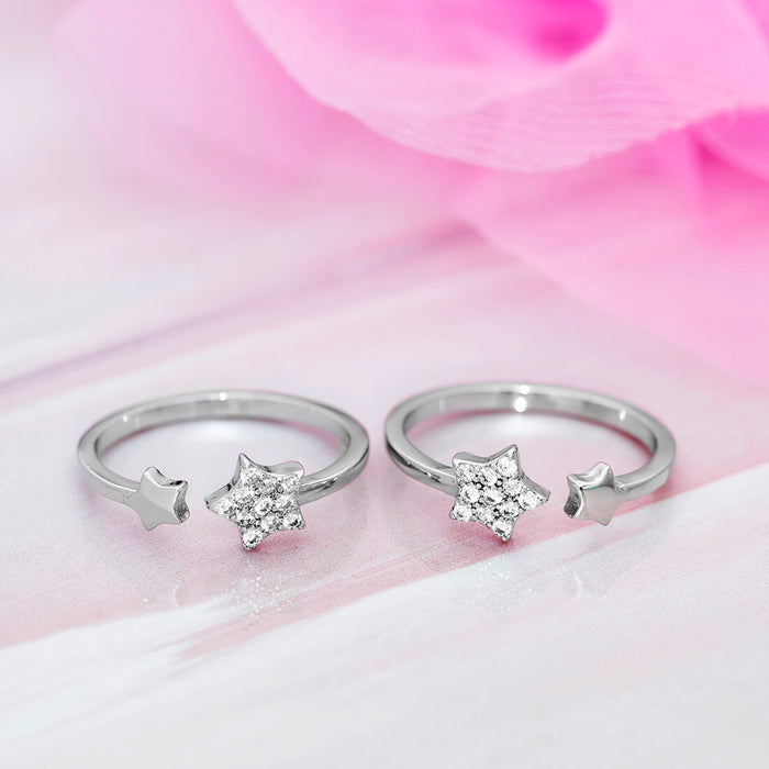 925 Sterling Silver You Are The Star 925 Silver Toe Ring for Women – Zavya