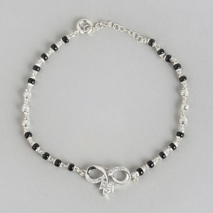 Twisted Infinity 925 Silver Mangalsutra Bracelet