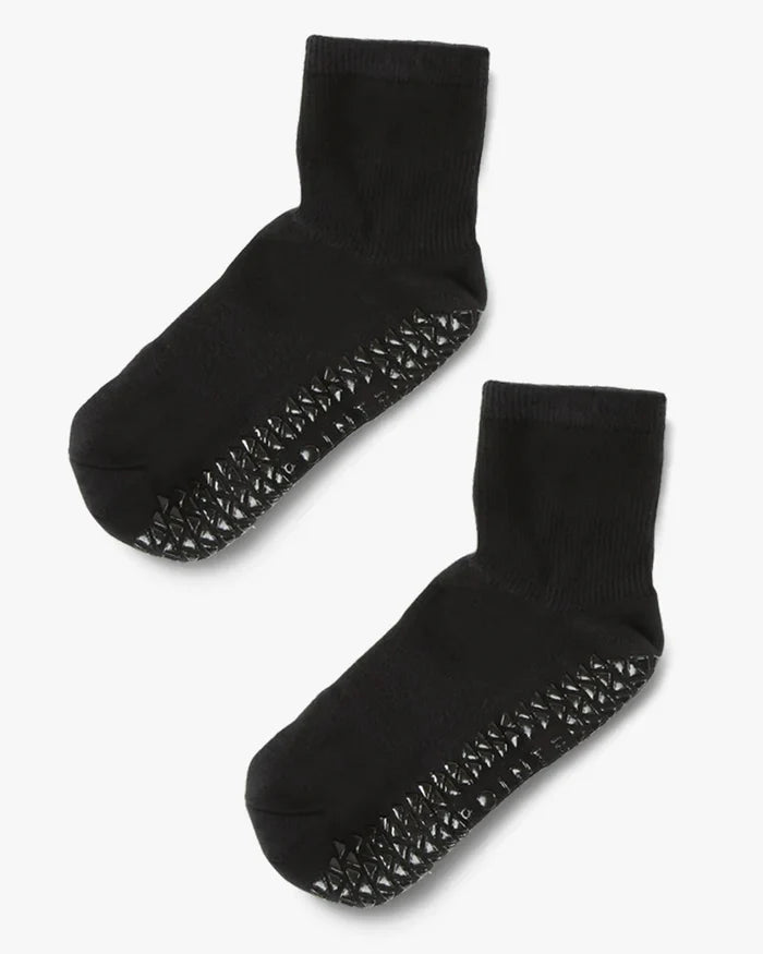 Union Ankle Grip Sock Black