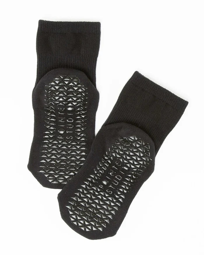 Union Ankle Grip Sock Black