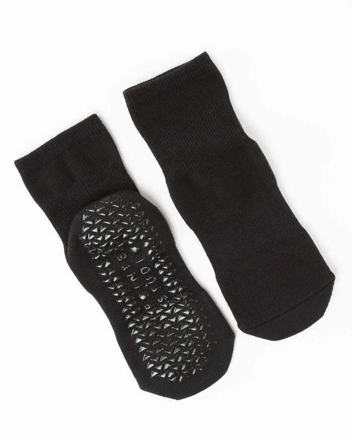 Union Ankle Grip Sock Black