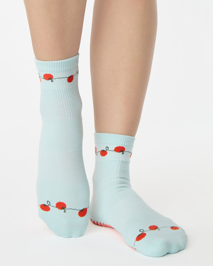 Vines Ankle Grip Sock