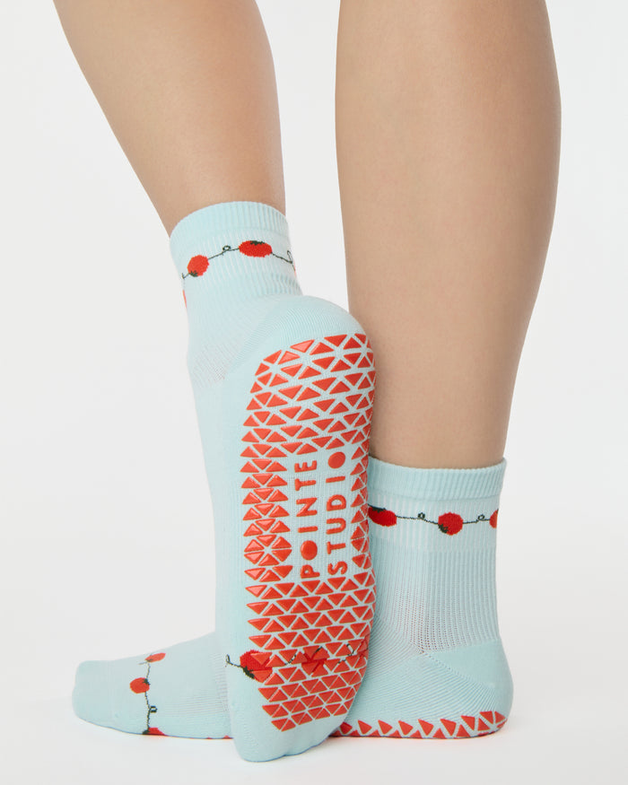 Vines Ankle Grip Sock