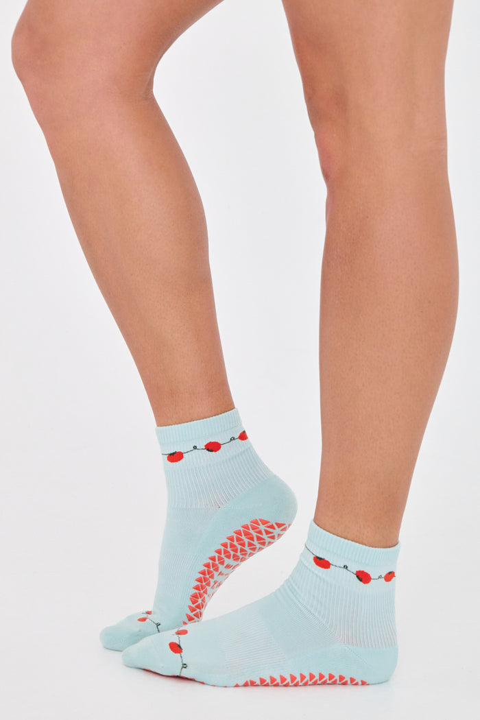 Vines Ankle Grip Sock