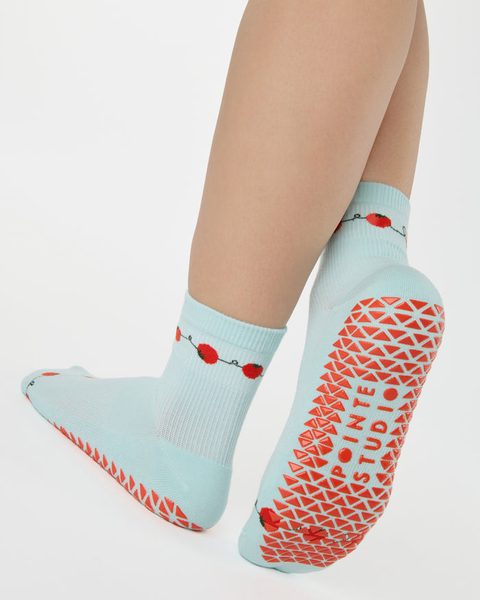 Vines Ankle Grip Sock