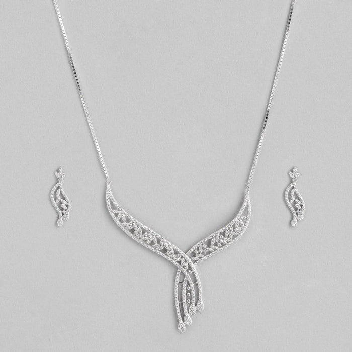Waterfall 925 Silver Jewellery Set