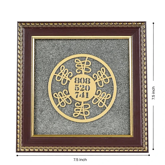 Wealth Code Raw Pyrite Frame for Power & Energy Flow - view 2
