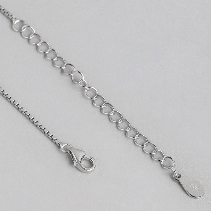 Whimsical Flutter Rhodium-Plated 925 Sterling Silver Butterfly Necklace