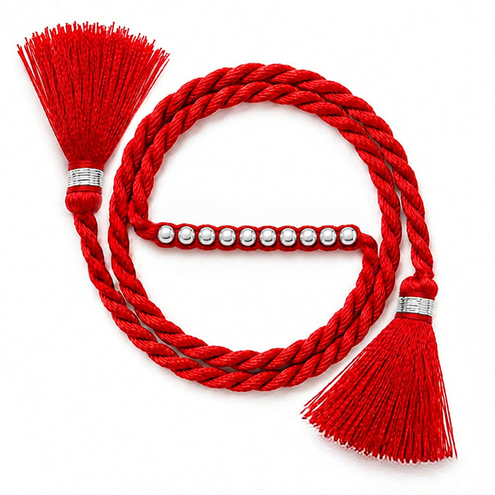 Woven Beads Radiant Silver Rakhi (Zavya Signature)