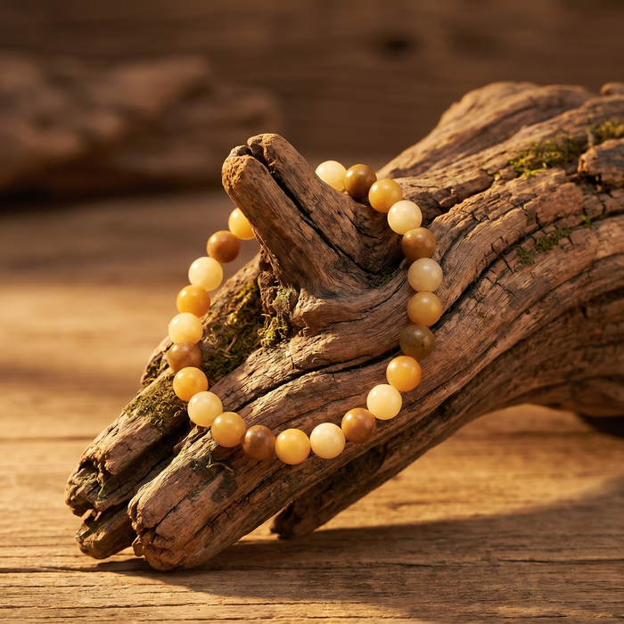 Yellow Aventurine Stone Bracelet - view 2