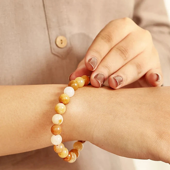 Yellow Aventurine Stone Bracelet - view 3