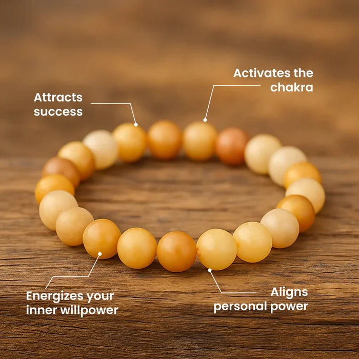 Yellow Aventurine Stone Bracelet - view 6