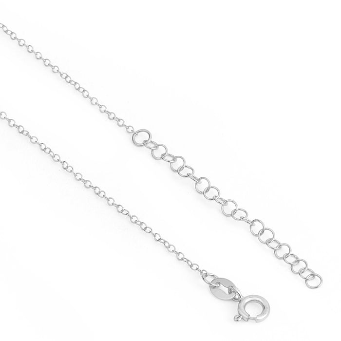 You Have My Heart Rhodium Plated Necklace