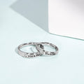 You & Me 925 Sterling Silver Couple Ring (Adjustable)