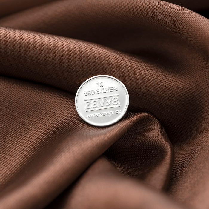 Zavya 999 Silver 1 Gram Coin