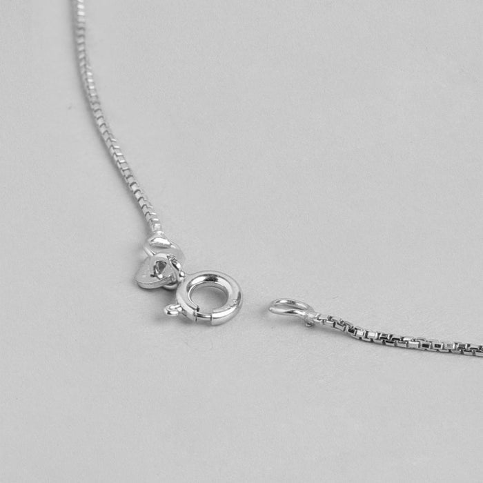 Zircon Hexagonal Spark 925 Silver Jewellery Set