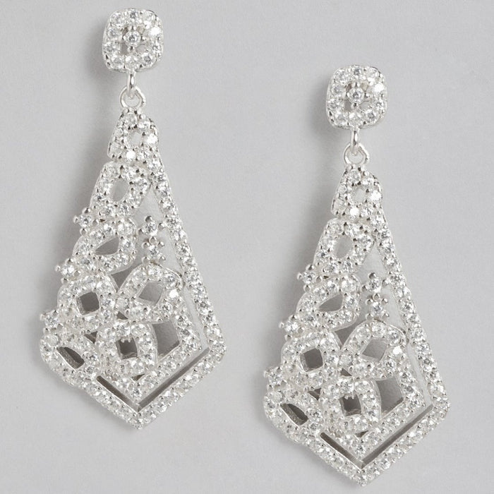 Zirconia Radiance Harmony Rhodium-Plated 925 Sterling Silver Jewelry Set