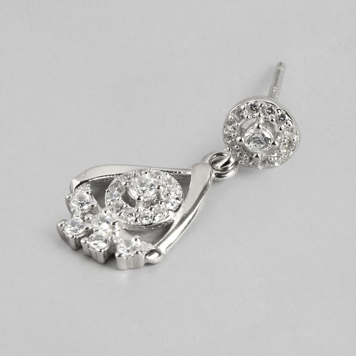 Zirconia Radiance Harmony Rhodium-Plated 925 Sterling Silver Jewelry Set